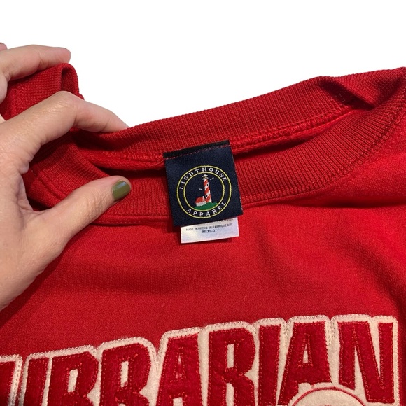 VINTAGE | Jerzees Librarian Patch Crewneck - Sz XL - Picture 5 of 8